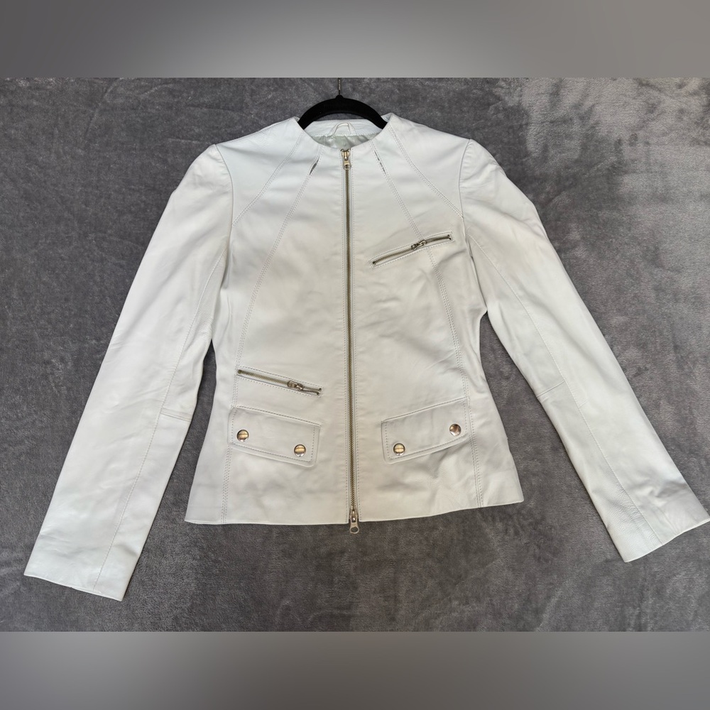 Trendy Arden b leather jacket 0 zero